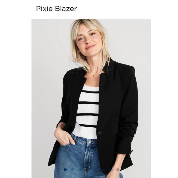 Old Navy Jackets & Blazers - Old Navy Pixie Blazer Black Petite SM